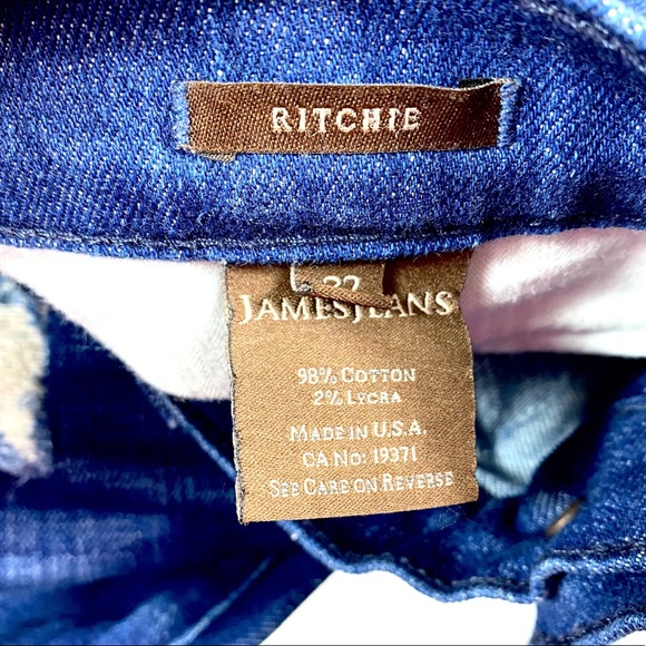 JAMES JEANS ‘Ritchie’ Jeans in Moody Blue - Picture 9 of 9